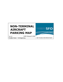 sfo non-terminal aircraft parking map