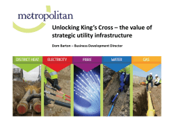 Unlocking King`s Cross &ndash; the value of strategic utility infrastructure