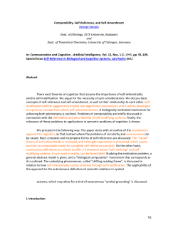 Computability, Self-Reference, and Self