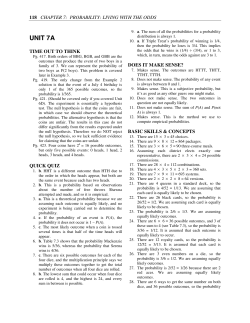 UNIT 7A - Gordon State College