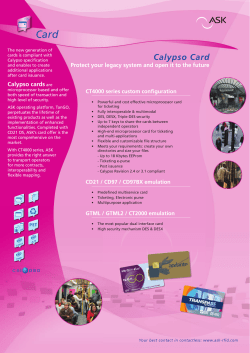 Calypso Card