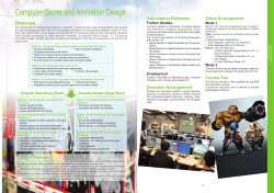 Computer Game and Animation Design