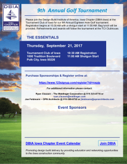 9th Annual Golf Tournament - DBIA-MAR