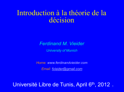 EV probability CE - Ferdinand Vieider`s Homepage