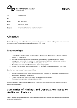 Issues Identified by Investment Monitoring Group: a