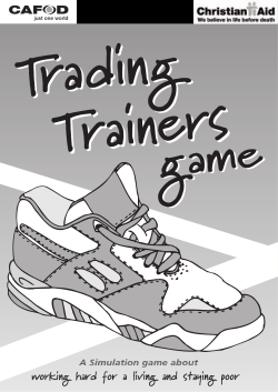 Trading Trainers Game