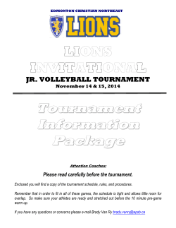 click here for schedule