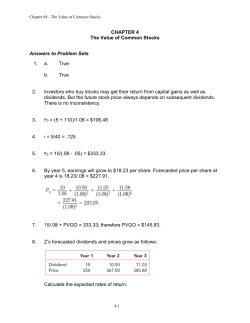 Chapter 4 Solutions