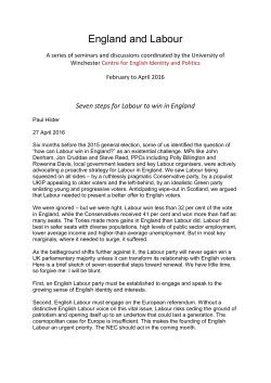 Seven steps for Labour to win England, by Paul Hilder