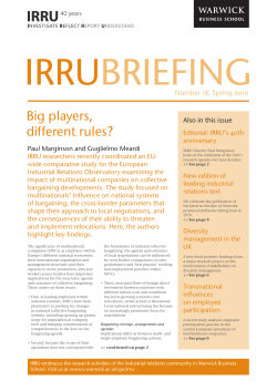 Big players, different rules?