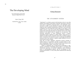 The Developing Mind - Academic Program Pages
