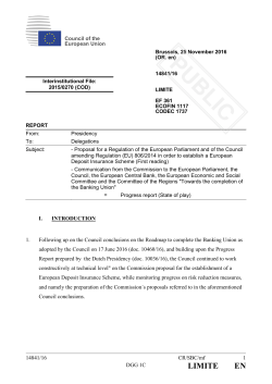 PUBLIC - European Council