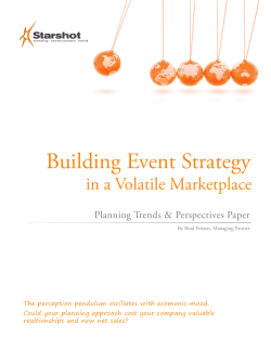 Building Event Strategy