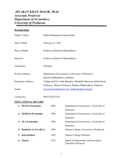 detailed curriculum vitae