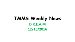 TMMS Weekly News - Thurgood Marshall Middle School &ndash; Lynn, MA