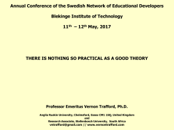 threshold concepts and troublesome knowledge.