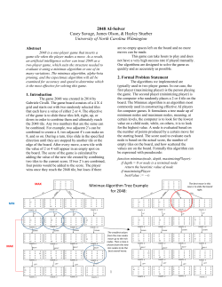 paper - People Server at UNCW - University of North Carolina