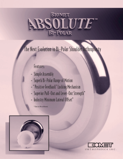 Biomet Absolute&reg; Bi-Polar