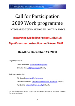 ITM-09-IMP1-T3: Adaptation of equilibrium reconstruction codes