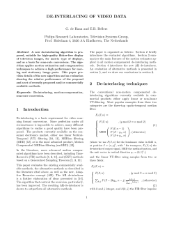 G. de Haan and E.B. Bellers