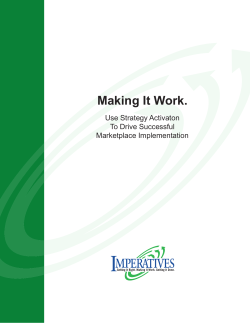 Strategy Activation 2015