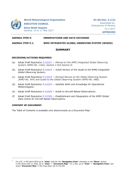 draft resolutions