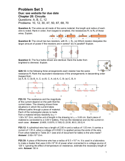 Problem Set 3 - Cabrillo College