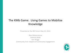 A theory of change freamework to evaluate a national KM strategy