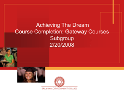 2. Improve student success and retention by initiating a