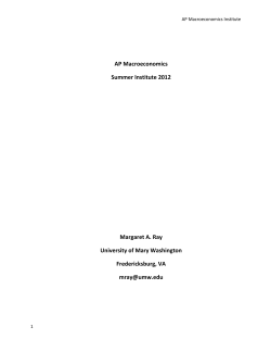 Tools of Fiscal Policy