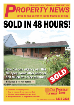 How did one agency sell this Mudgee home after another had failed