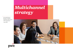 Multichannel strategy