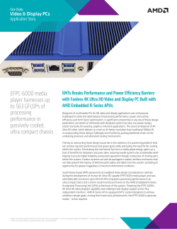 EFPC-6000 media player harnesses up to 563 GFLOPs of