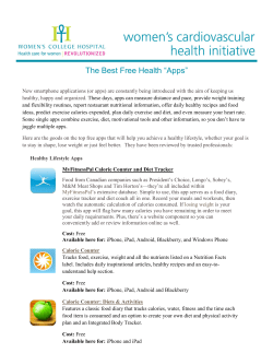 The Best Free Health &ldquo;Apps&rdquo;