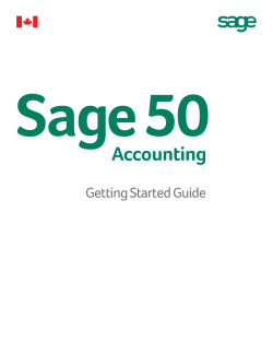 Sage 50 Accounting