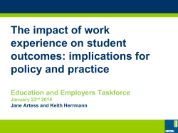 Changing Student Choices - Education and Employers Taskforce