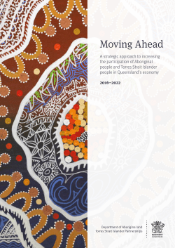 Moving Ahead: A strategic approach to increasing the participation