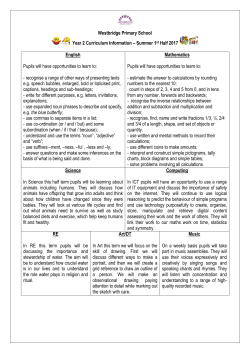 here - Westbridge Primary School