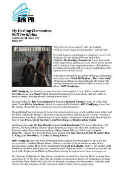 bio (.doc) - My Darling Clementine