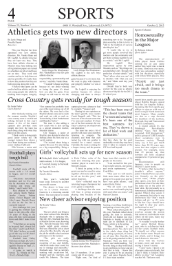 Athletics gets two new directors