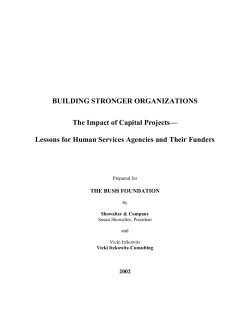 Building Stronger Organizations: The Impact of