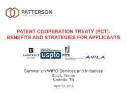 patent cooperation treaty (pct)