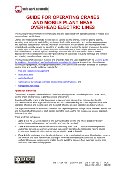 Guide to operating cranes mobile plant OHEL as a docx