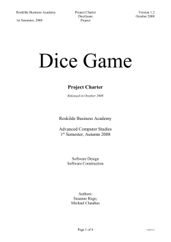 Dice Game