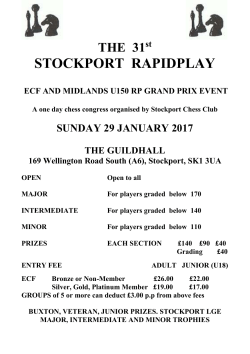 stockport rapidplay - Stockport Chess League