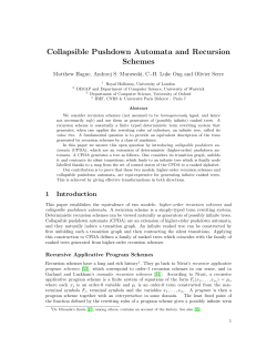 Collapsible Pushdown Automata and Recursion Schemes