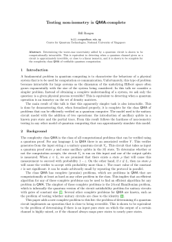 Testing non-isometry is QMA-complete