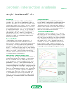 protein interaction analysis - Bio-Rad