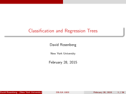 Classification and Regression Trees
