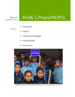 File - ISAK`s ProjectNEPAL